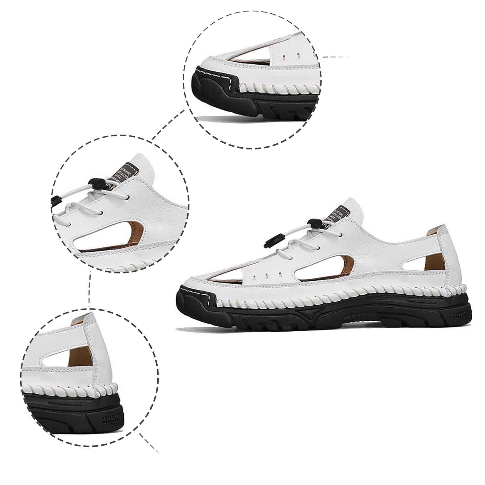 Genérico Sandalias Hombre Verano Playa,Sandalias CóModas Y Transpirables Para Hombre Ideales Para Uso Informal Para Caminar En La Playa Con Suela Plana Y Ligeras Para Verano Primavera Y OtoñO