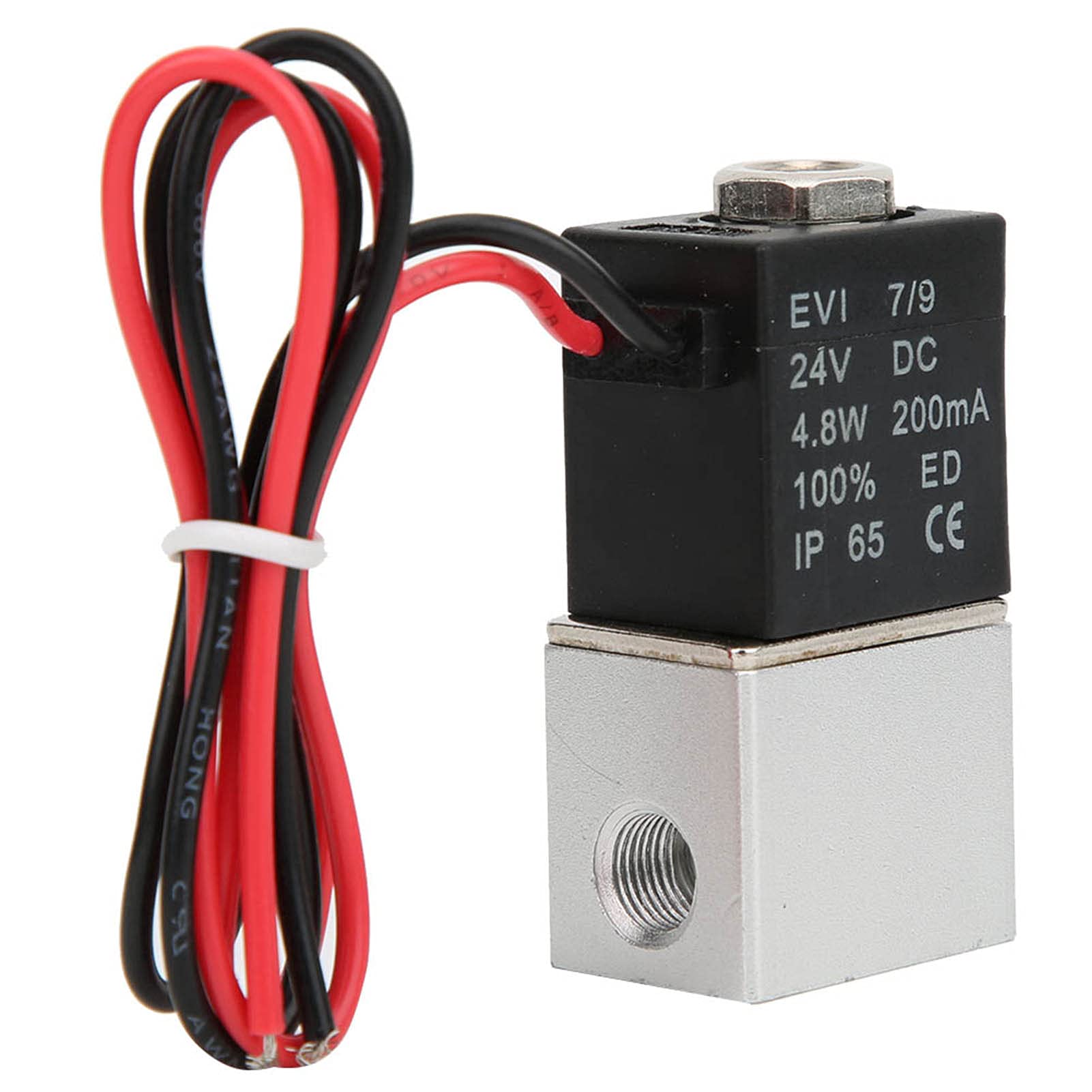 Amazon.com: Fafeicy 2 Position 2 Way Solenoid Valve, DC 24V
