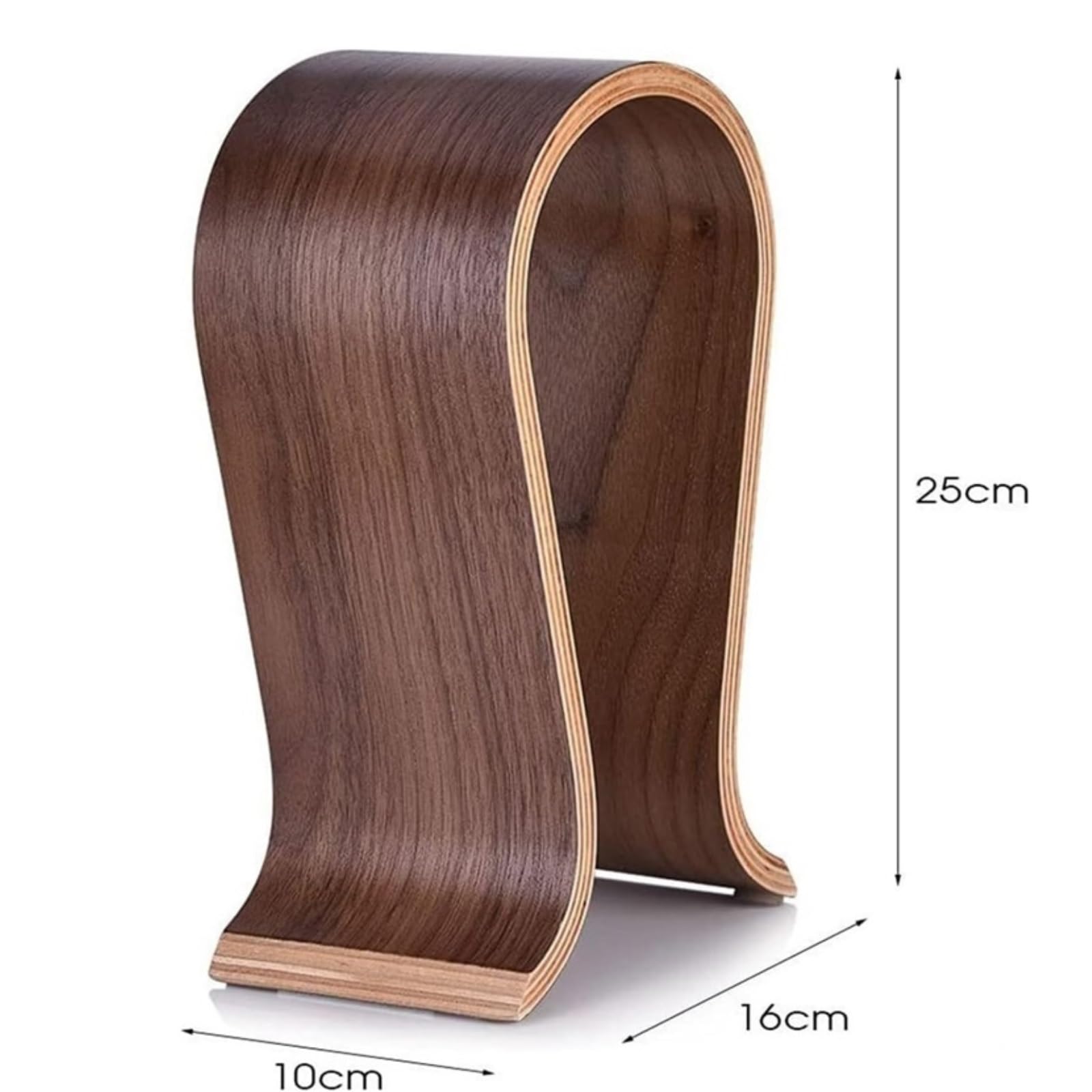 Supporto Per Cuffie Porta Cuffie Supporto Per Cuffie In Noce Compatibile Con Quasi Tutte Le On-Ear Per Da Gioco Per PC Organizzare