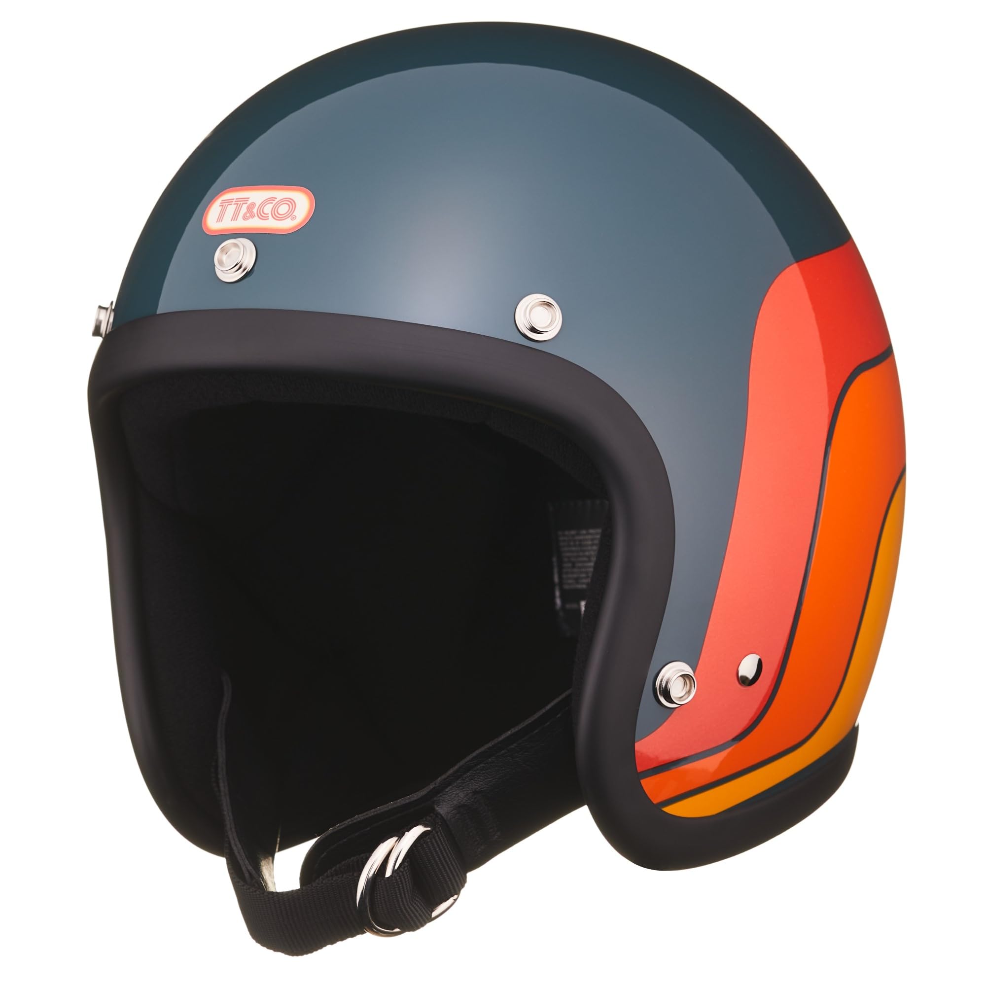 バイクヘルメット TT&CO 57-58cm（M/Lサイズ） バイザー付