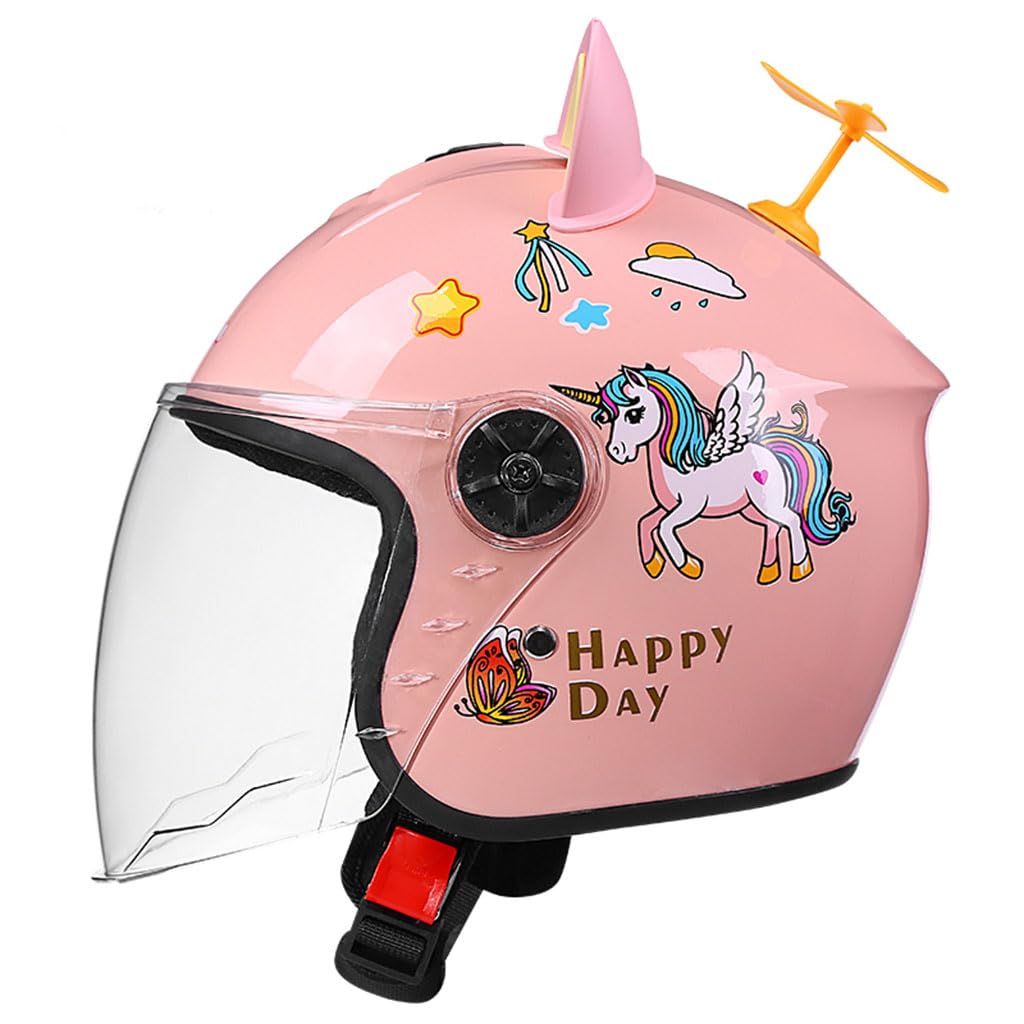 Moto Niña Años Casco Moto Infantil Con Orejas De Gato Talla 52