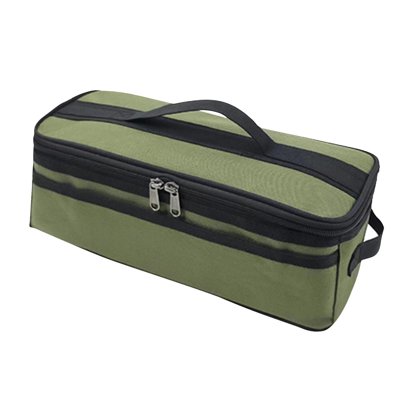 bnf Grill Carrying Bag Zippers Cookware Storage Bag for Hiking Outdoor Traveling Green | Sporting Goods | Outdoor Sports | Camping & Hiking | Camping Storage-picture-33