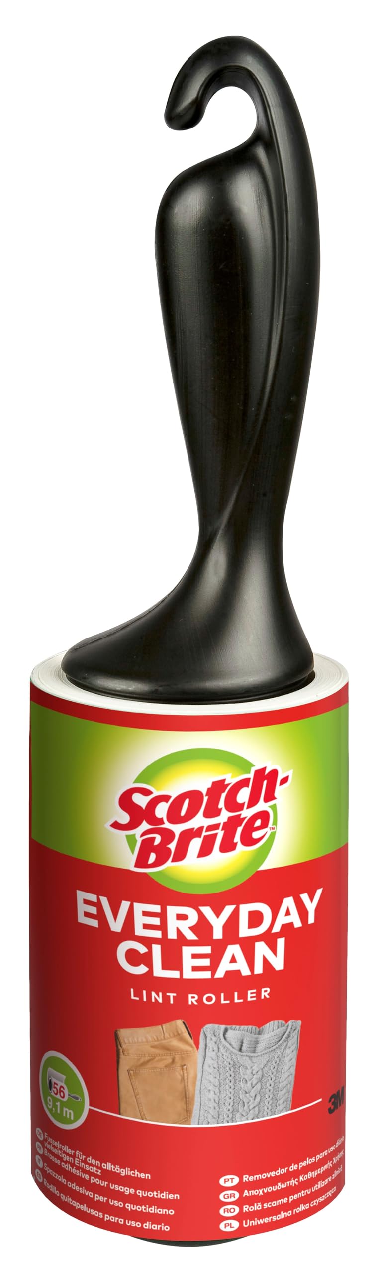 Ricariche Scotch-Brite Per Spazzola Levapelucchi - 3 Rotoli (168 Fogli), Per Peli Animali E Tessuti - Foto 4