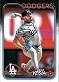 2024 TOPPS UPDATE #US258 ALEX VESIA DODGERS BASEBALL OFFICIAL TRADING CARD OF MLB