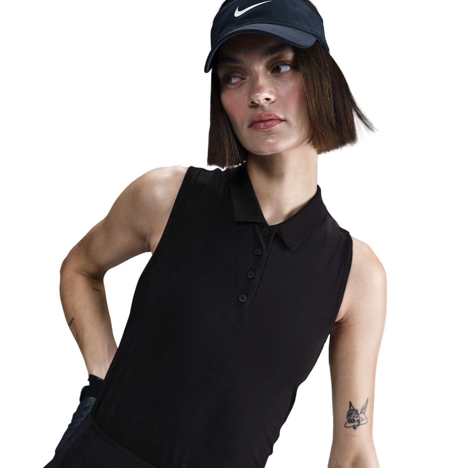 NIKE Koszulka polo Kobiety Nike Victory Dri-fit Ärmelloses Poloshirt Für Damen