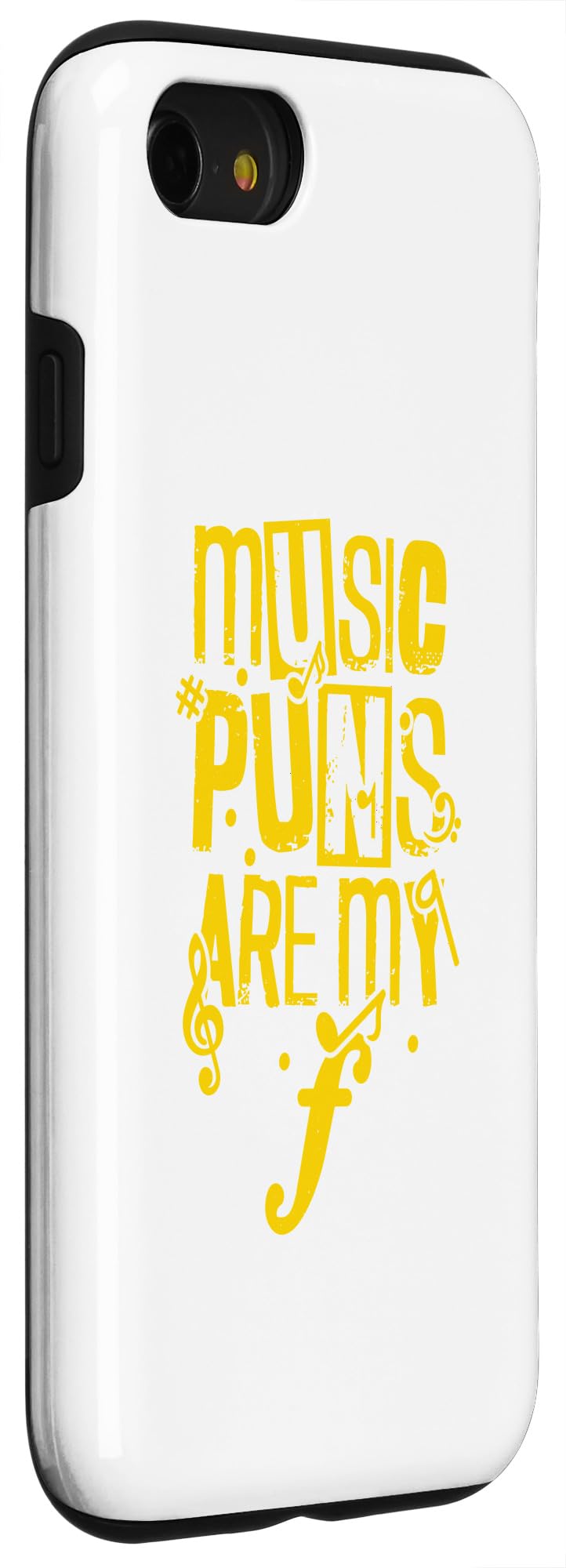 iPhone SE (2020) / 7 / 8 Music Puns Are My f Case - Image 3