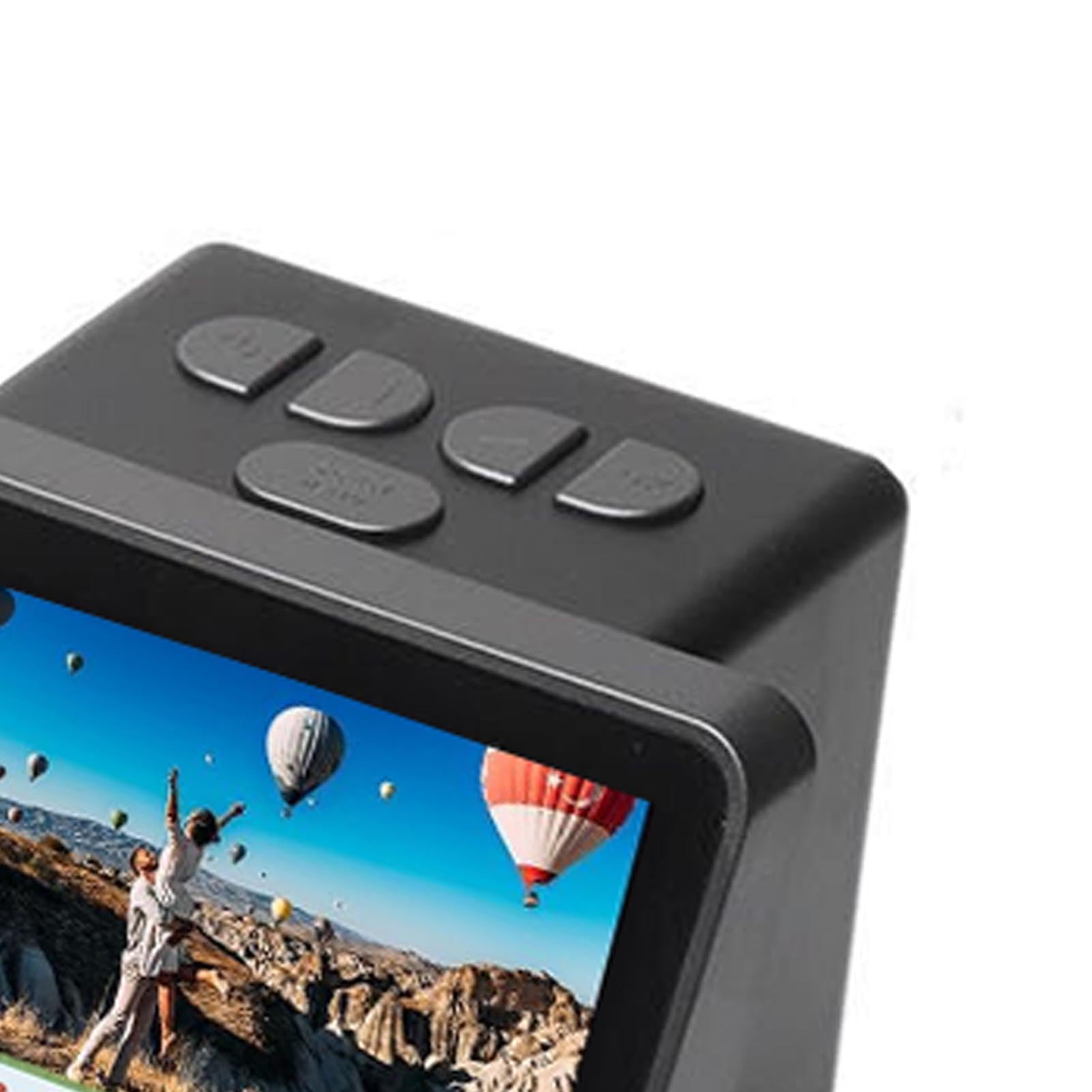 Film- und Diascanner-Digitalisierer mit 5-Zoll-LCD-Bildschirm, Negativscanner für Alte Bilder in Digitales 22-MP-JPEG, Schnell, Kompatibel mit 35-, 126- und 110-Filmen und -Dias