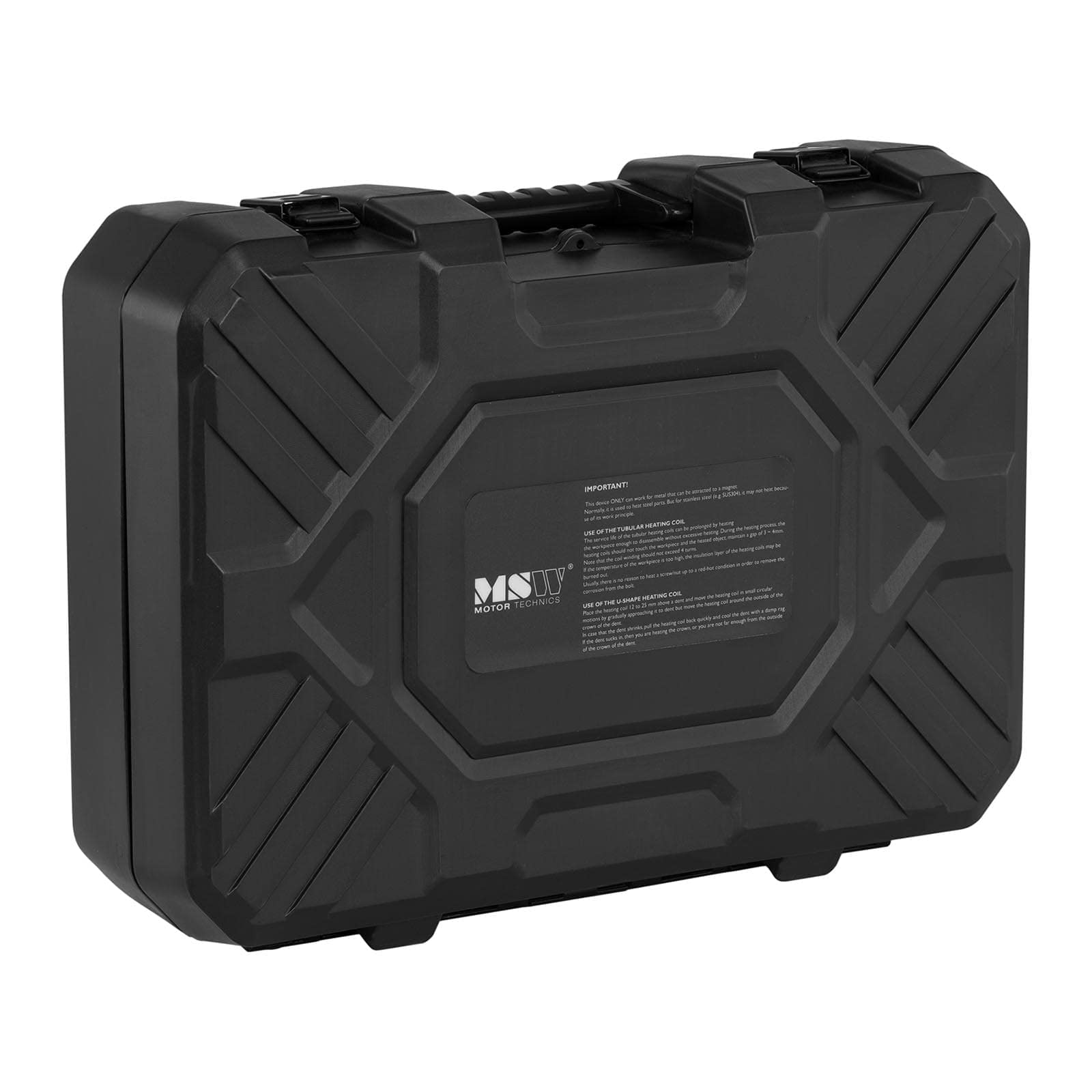 MSW MSW-BIH-1500 Appareil de Chauffage Par Induction Dégrippeur À Induction Mécanique Chauffage (230 V, 10 A, 1 500 W, 6 appareils de différentes tailles)