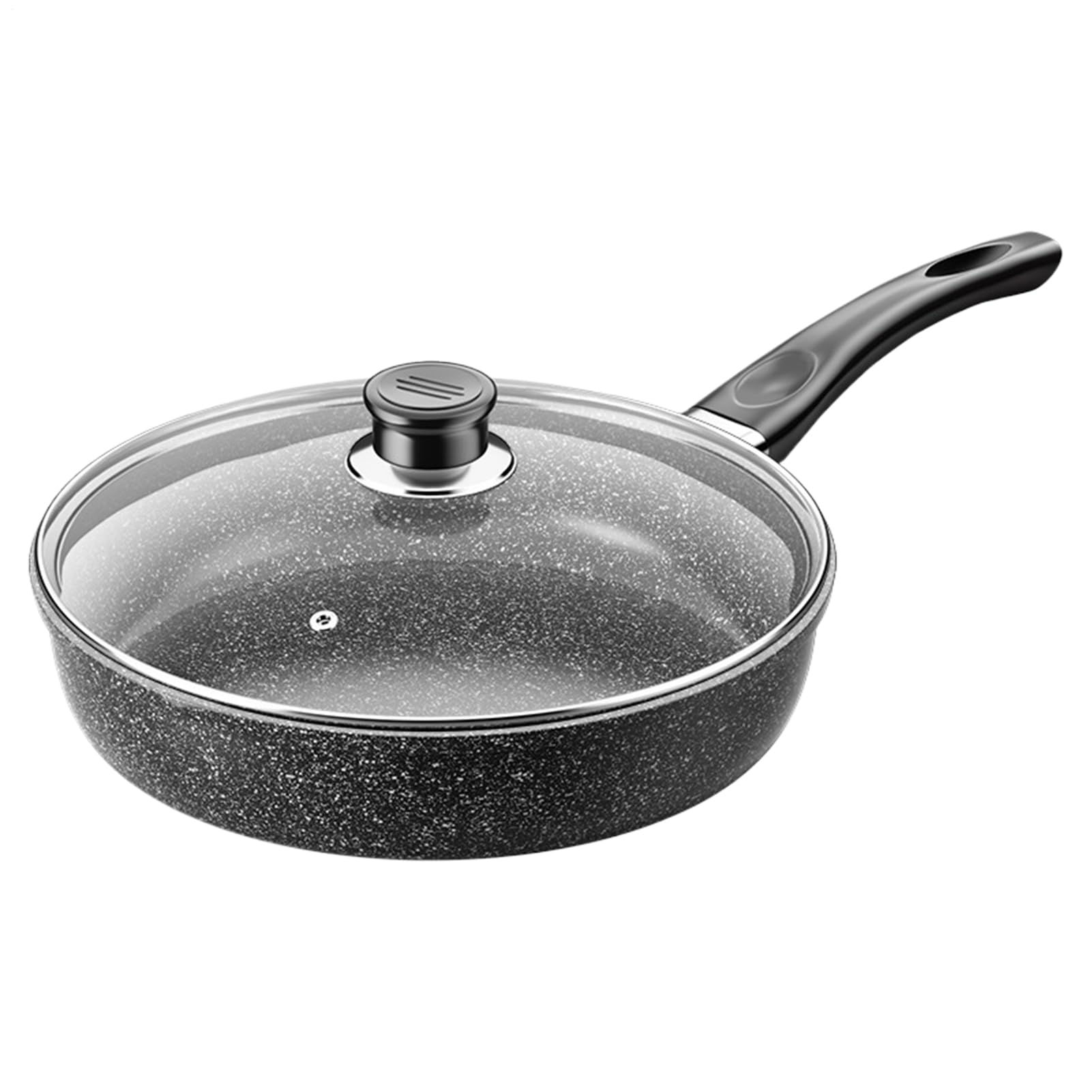 Generico Non Stick Frying Pans, Metal Cookware Set, Kitchen Supplies for Induction Ceramic Stove Cooktop Omelet Egg Fish Steak Apartment Cooking Tool for Home Restaurant Meal Prep