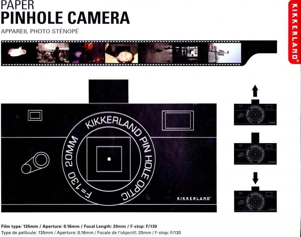 DIY Pinhole Camera/Solargraphy Kit for Ages 12