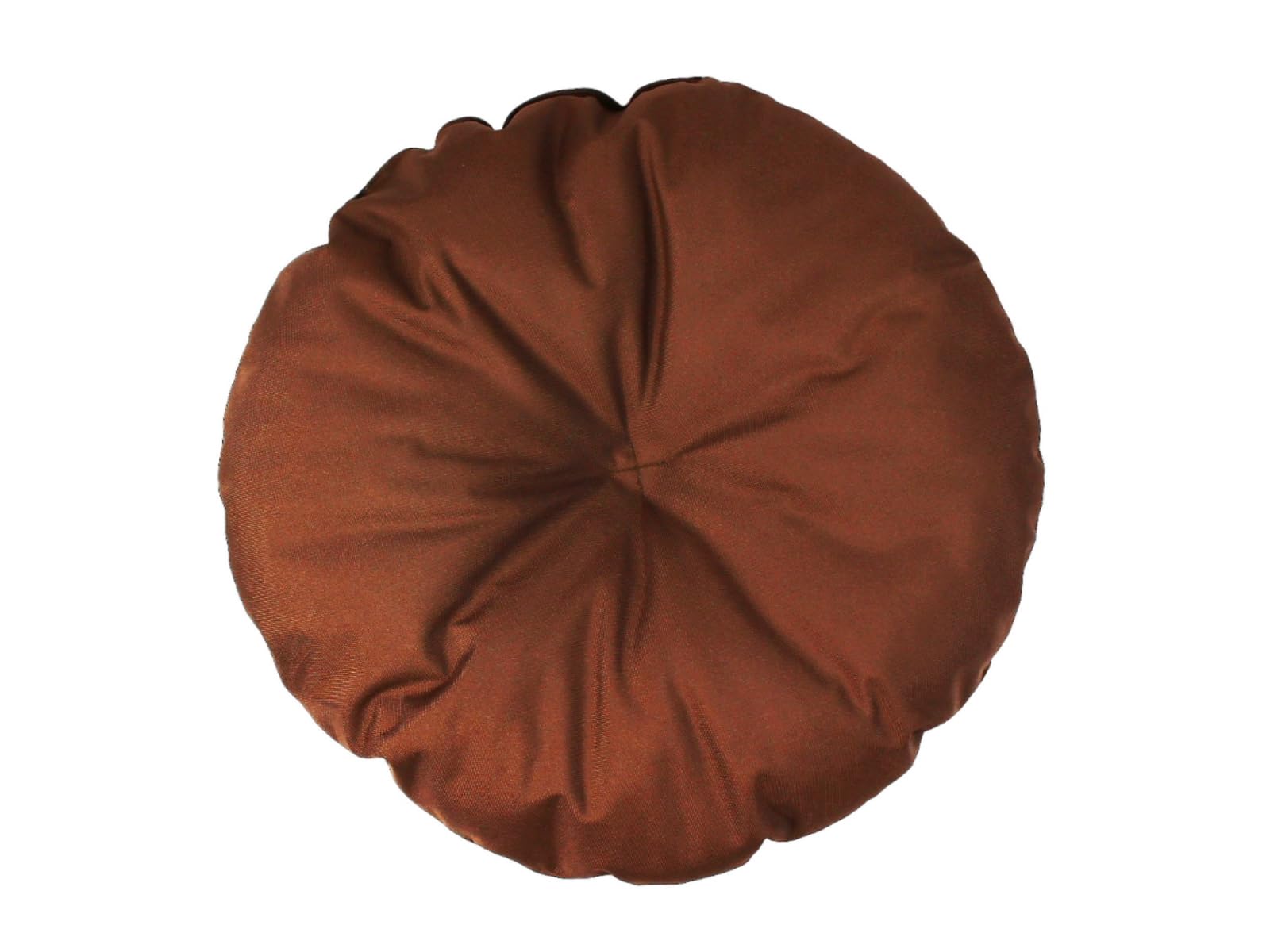 Dog Cushion - Cat Cushion - Round Size Diameter 50 cm Brown Colour - Dog Bed - Cat Bed - Cat Mat - Mattress for Dogs or Cats - Washable - Ideal for Transport Baskets or Pet Beds — image 1
