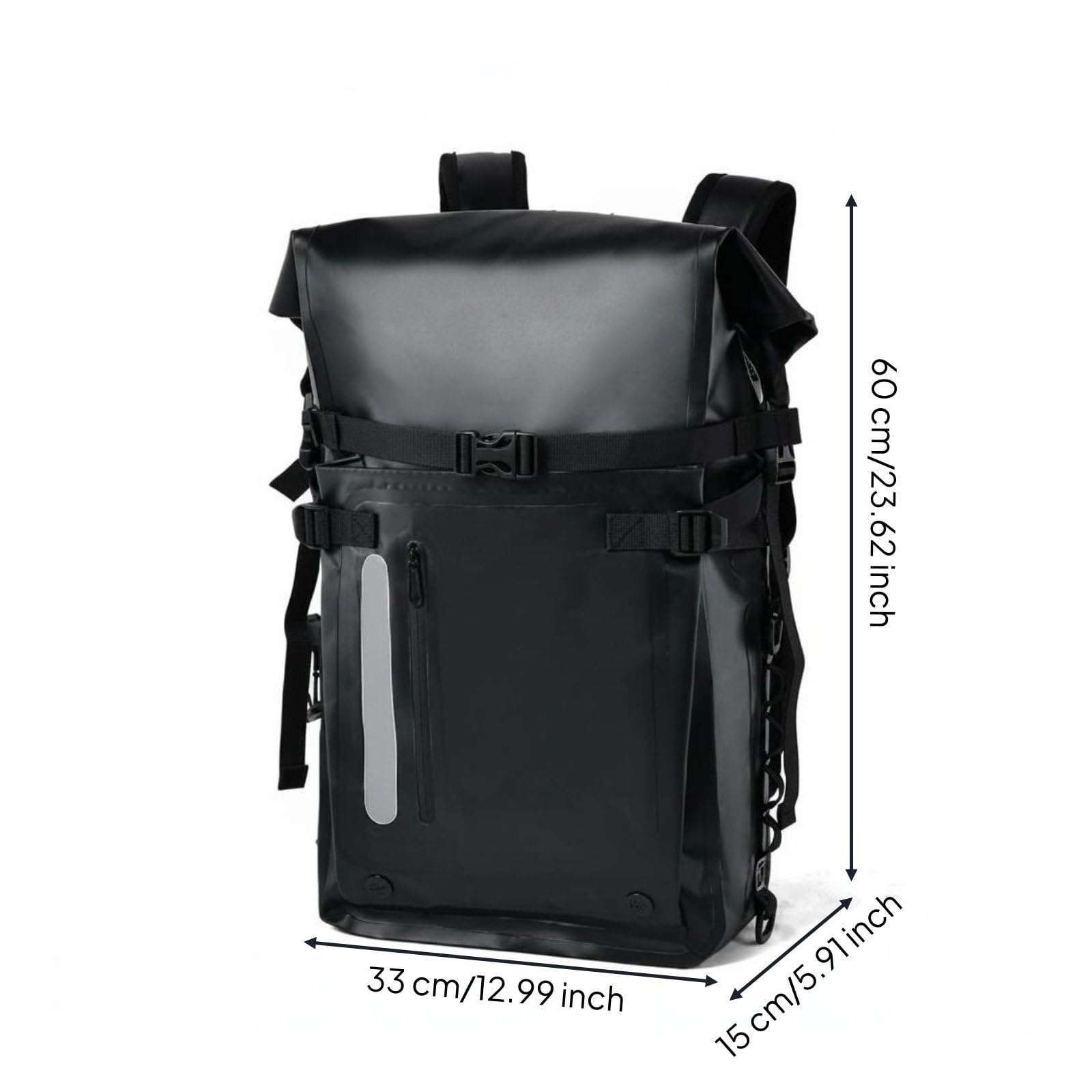 Mochila Impermeable Mochila Deportiva Bolsa Estanca de Gran Espacio y Cierre Seguro para Proteger Ropa y Accesorios Adecuada para Excursionismo Kayak Camping
