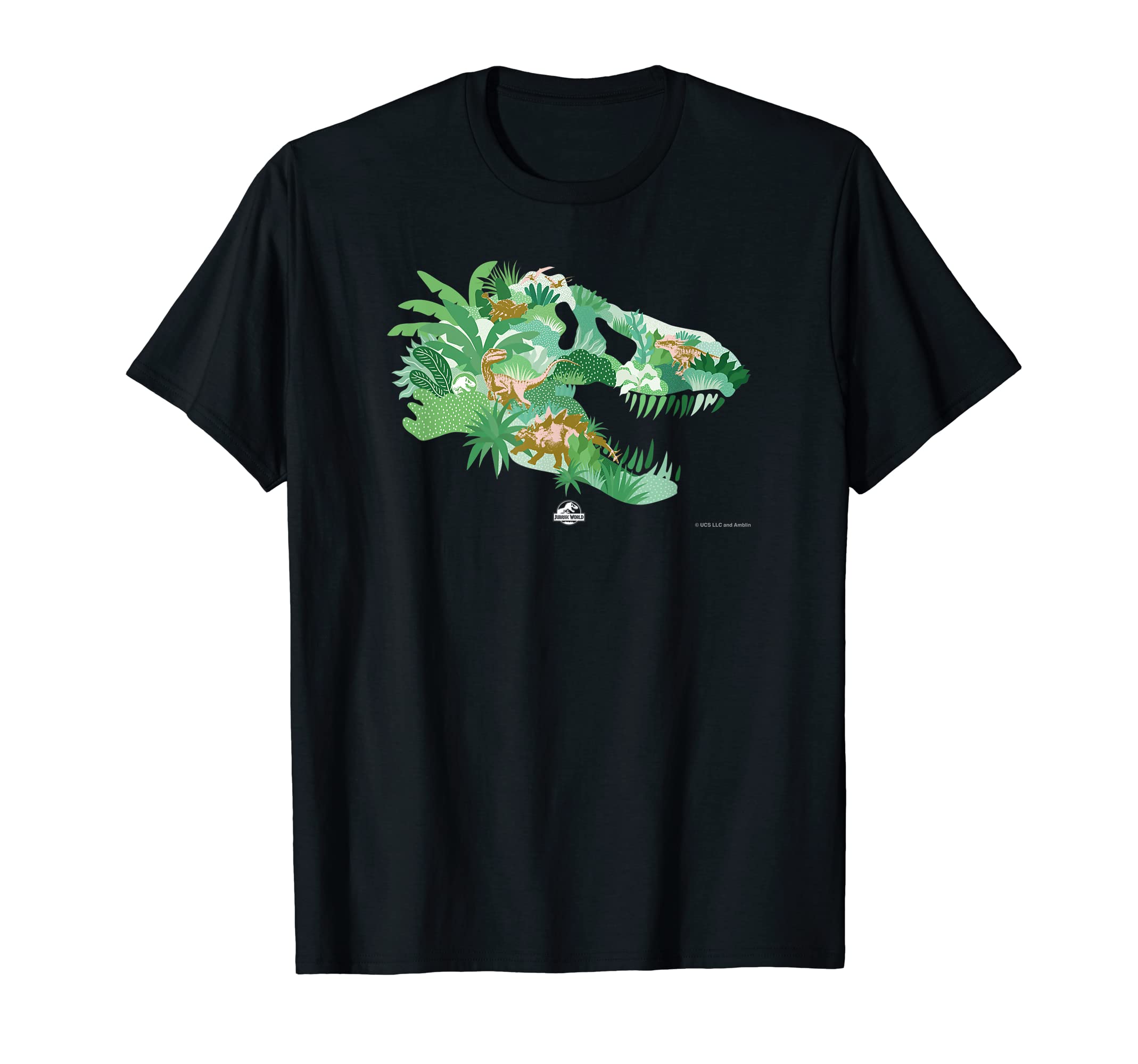 Amazon | ジュラシック・ワールド PLANTS&FOSSIL (CUTE) Tシャツ