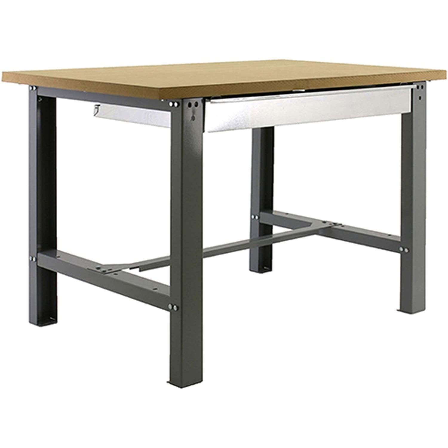 Banco de trabajo industrial BT6 Box Plywood 1500 gris/madera