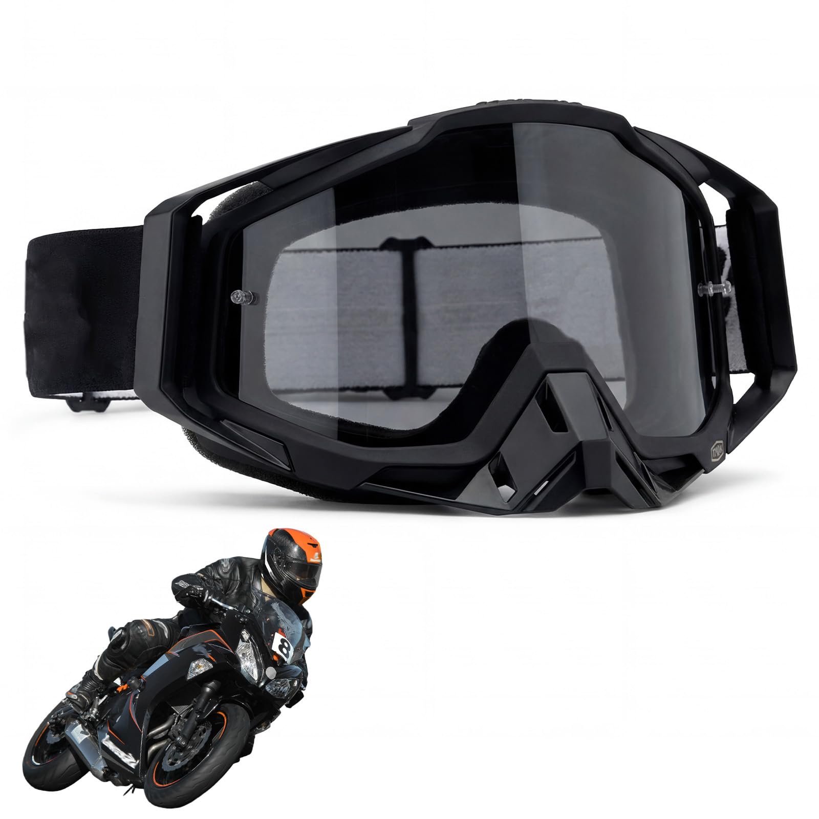 Gogle motocrossowe, gogle crossowe, gogle motocyklowe, gogle off-road, gogle do dirt bike, gogle MTB, gogle motocrossowe dla mężczyzn i kobiet