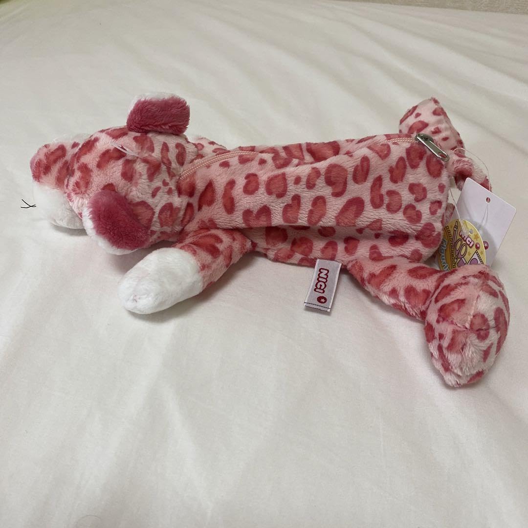 Amazon.co.jp: NICI フィギュアポーチ ピンク トラ ヒョウ 正規品