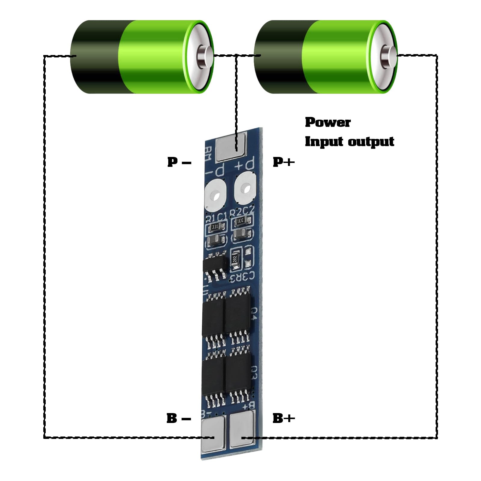 7S 24V 20A Li-ion Lithium 18650 Batterie BMS Protection Board Battery - Foto 14