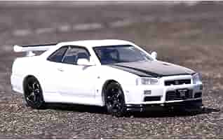 イノモデル Inno64 スカイライン GT-R R34 M/PⅡ ① INNO Models(イノモデル) 1/64 Nissan スカイライン R34 GTT