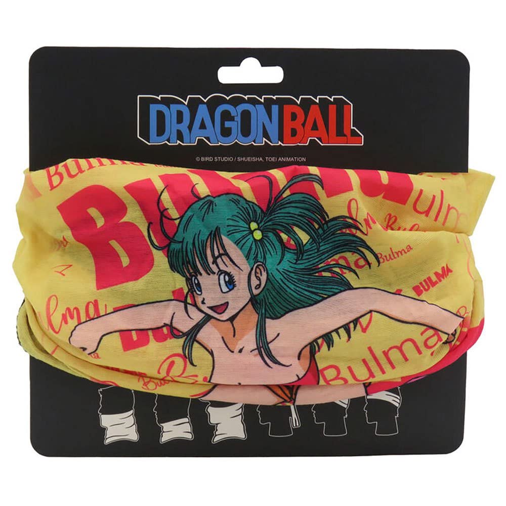 Cyp Brands Unisex Jaune Neck Cover Dragon Ball Bulma