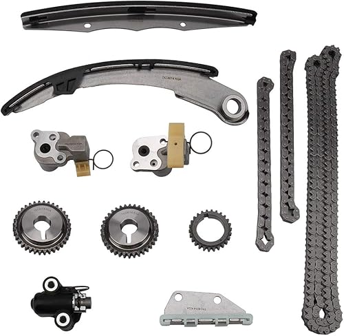 MAYASAF Kit de cadena de distribución del motor para NISSAN 2005-15 Xterra/2005-15 Frontier/2005-12 Pathfinder, 2012-15 NV1500/NV2500/NV3500,