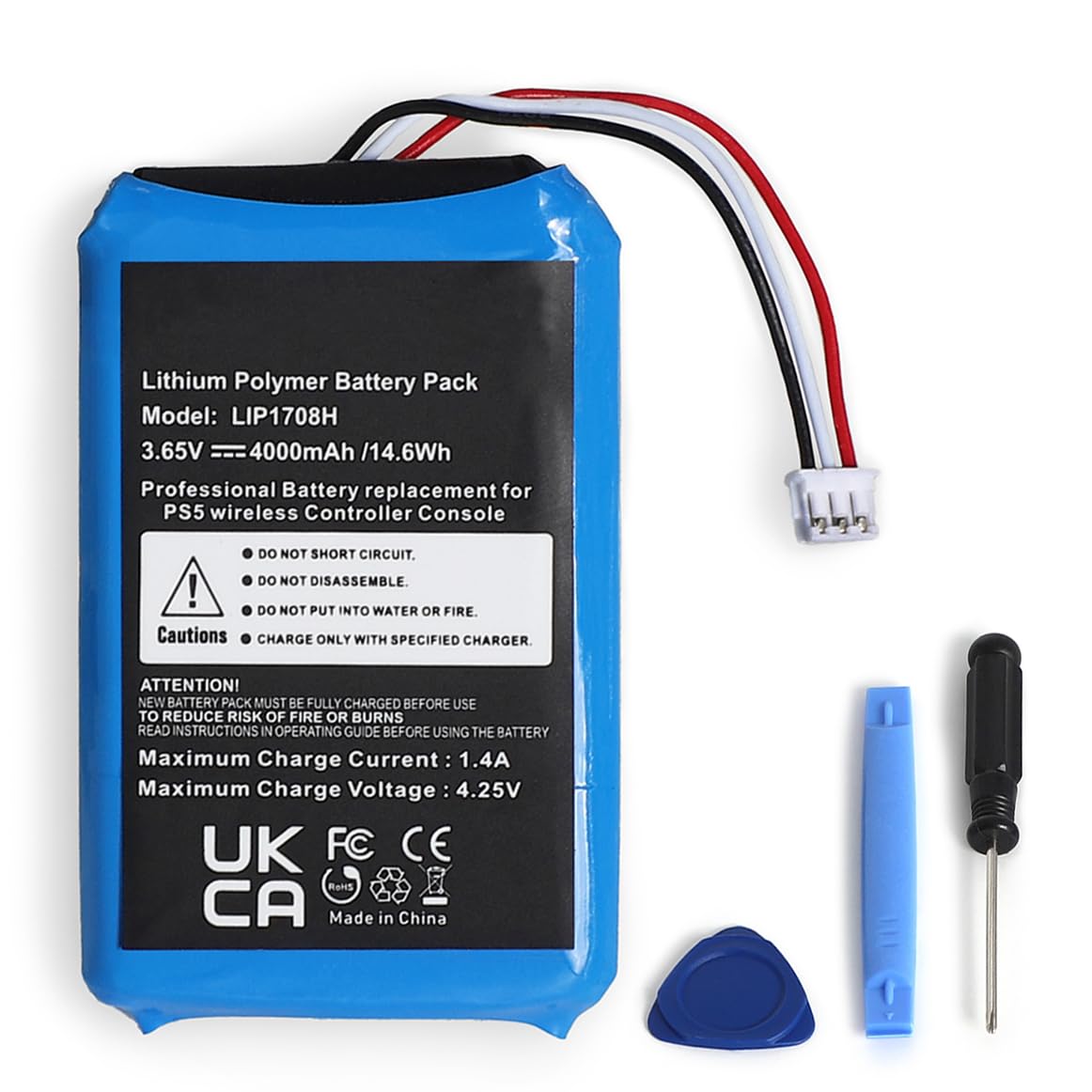 DuraPro 4000mAh LIP1078 Akku Für Sony PS5 Playstation 5 DualSense Wireless Controller