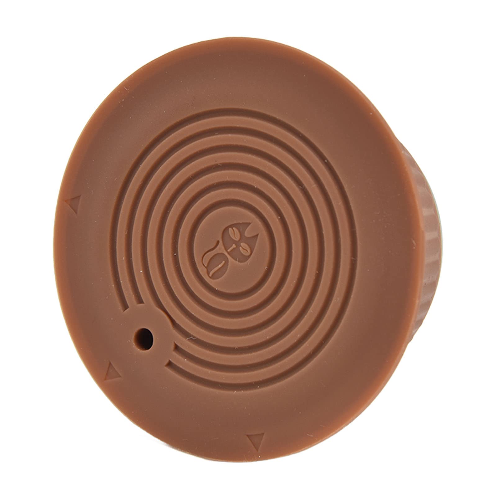 Juego De Taza De Filtro De Cápsula De Café Reutilizable, Cápsulas De Café Reutilizables, Taza De Filtro De Cápsula De Café Reutilizable, Juego De Tamper De Goteo De Filtro Recargable(Coffee color)