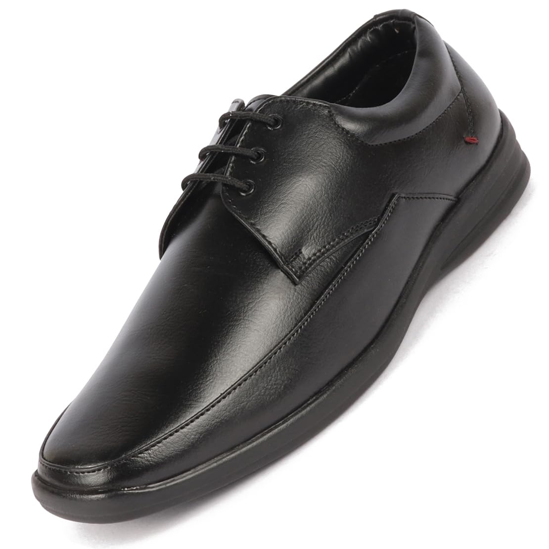 FAUSTO FST KI-909 BLACK-48 Mens Black Formal Office Work Broad Feet Derby Lace Up Shoes (14 UK) (B0CL9W4GDK) Amazon Price History, Amazon Price Tracker