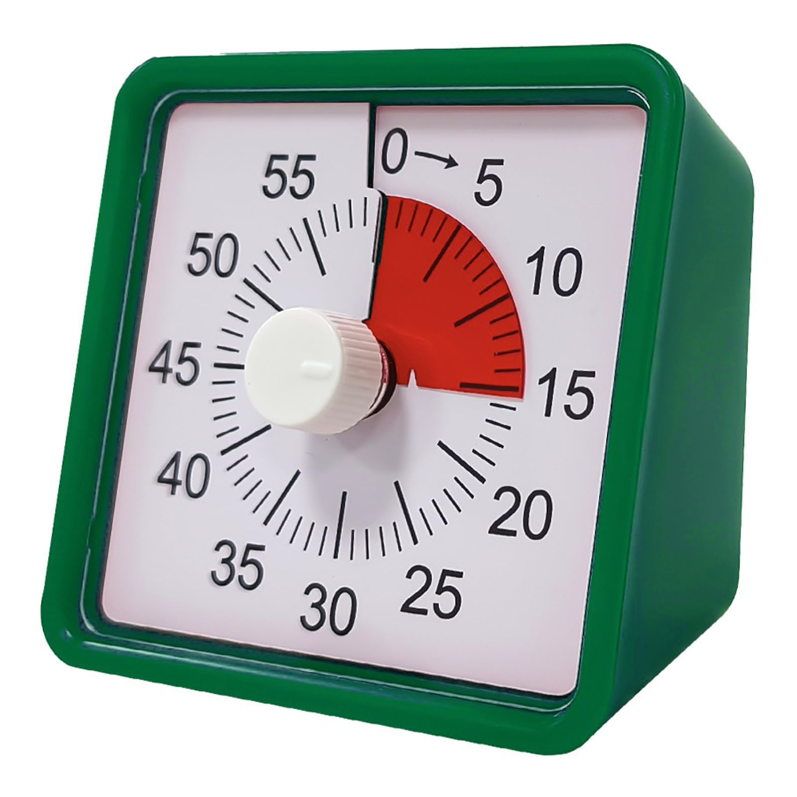 PANFHGFG Large Display Timer 60 Minutes Countdowns Visual Sturdy ABS for Cooking Multipurpose Use Visual Timer