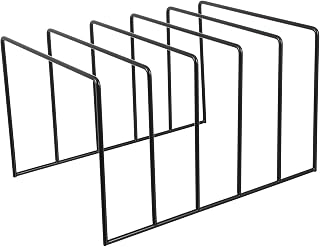 ABOOFAN Iron Vinyl Record Holder Rack for Desktop Display and Storage