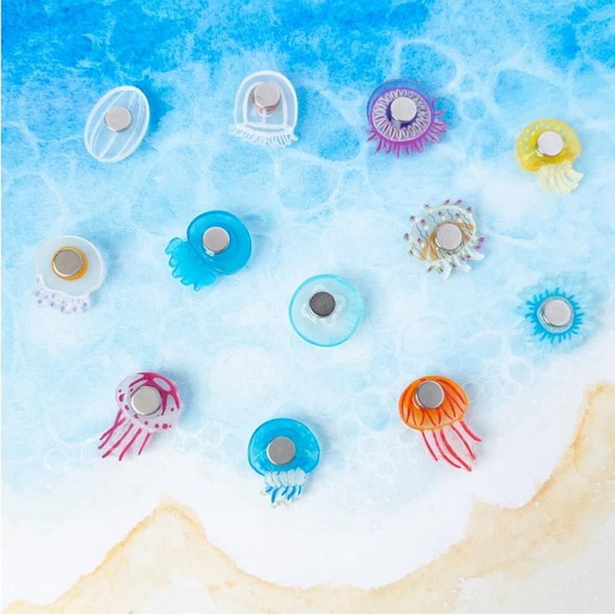 Amazon | 「クラゲマグネット 選べる2匹」 海の生き物 アクセサリー