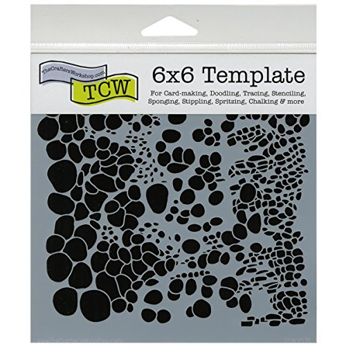 Crafters Workshop TCW6X6-357 Template, 6 by 6-Inch, Cell Theory