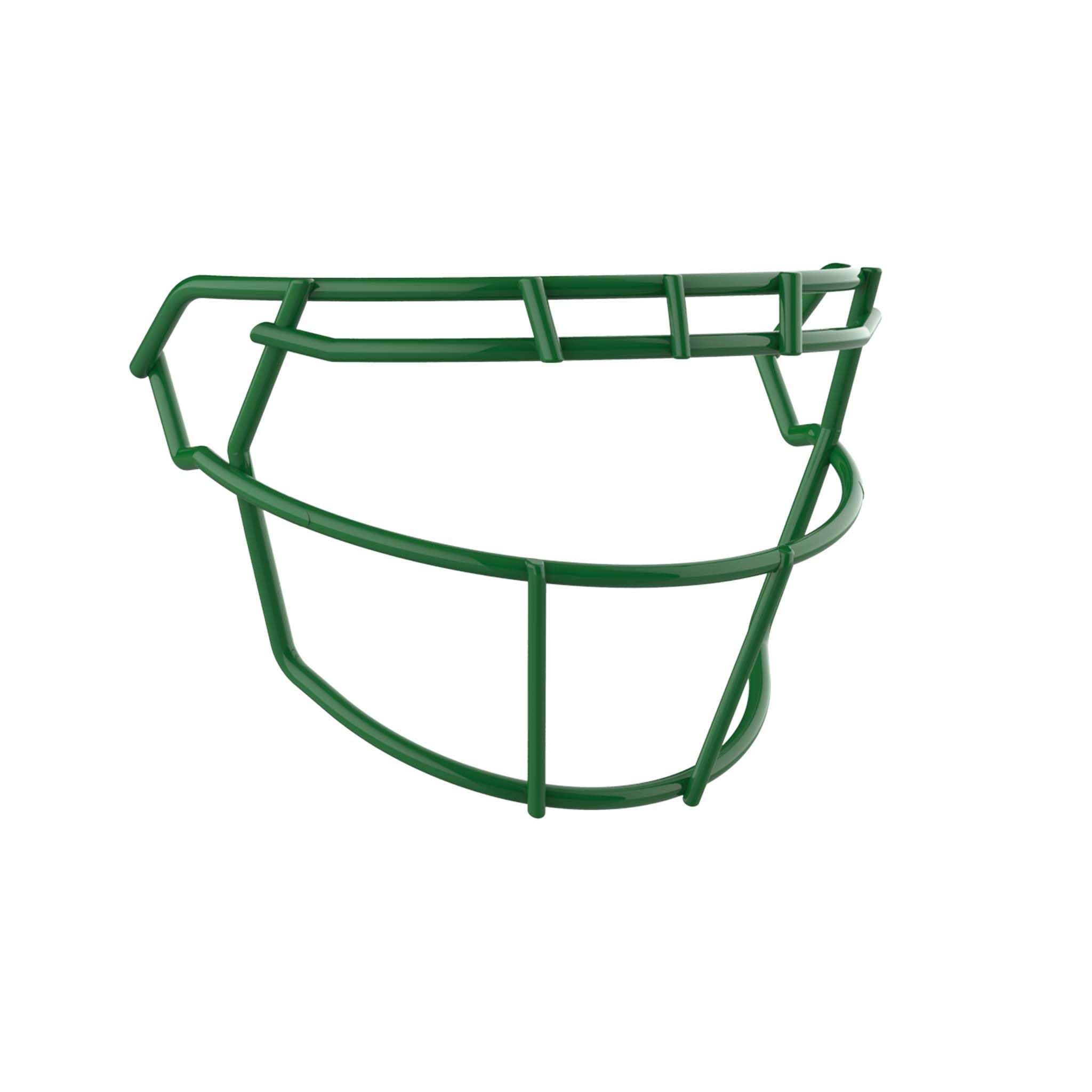 Schutt F7 Football Facemasks for Schutt F7 Football Helmets, F7 TROPO-SW-NB-VC, Kelly Green, Titanium