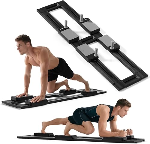 MACYO BearCrawl PRO, tabla de pilates, placa abdominal multifuncional, máquina de entrenamiento abdominal desmontable con diseño antideslizante y