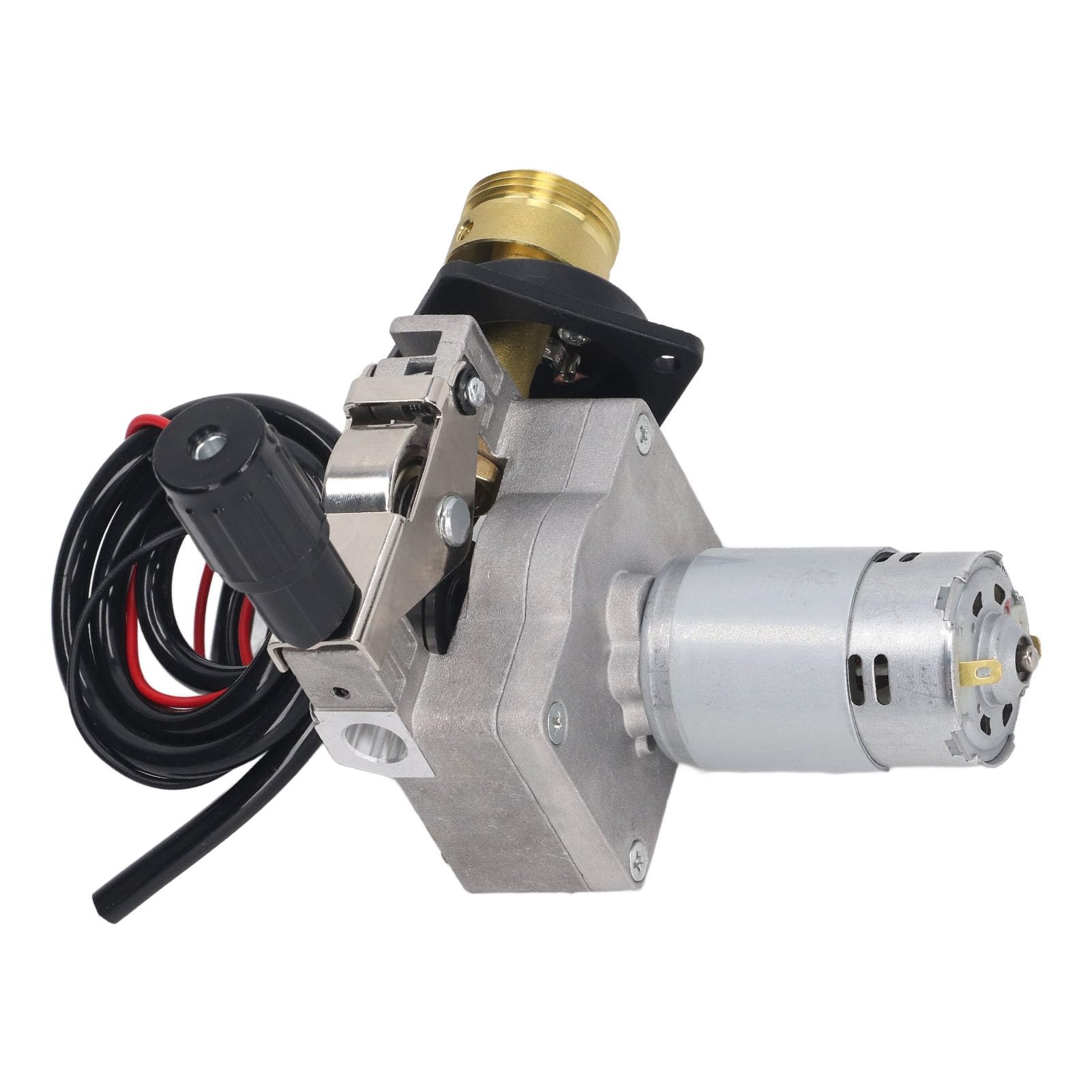 Spawarka z Podajnikiem Drutu, 24 V 40 W, 2–15 M Min. prędkość dla Drutu 0,6–10 Mm Aluminiowy Korpus Spawarka MIG Topnikowa o Kompaktowej Konstrukcji dla Spawarki MIG MAG