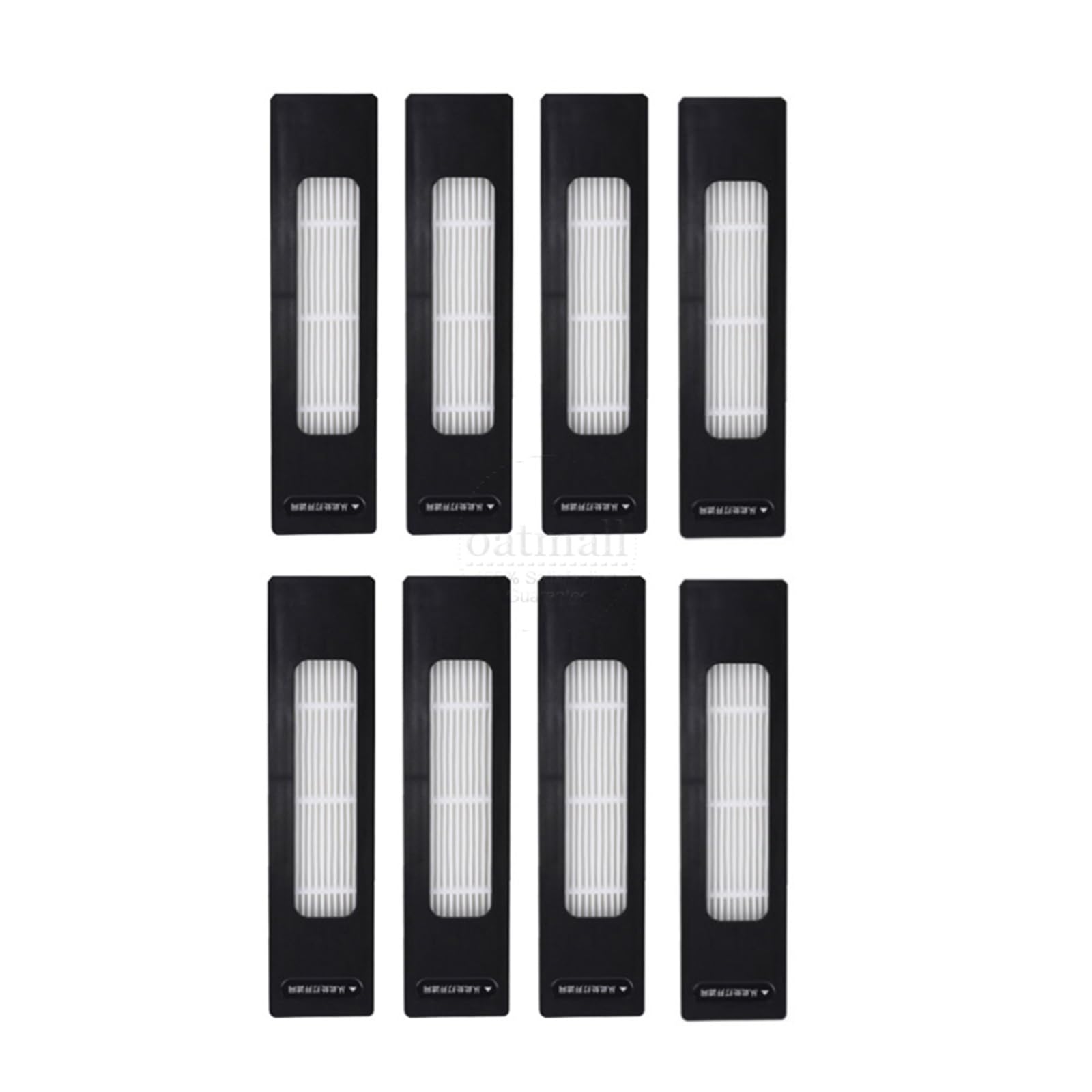 Vacuum Cleaner Kit. Compatible for Midea M7 M7 Pro S8 S8. Spare Parts Robot Vacuum Cleaner Replacement Brush HEPA Filter Consumables Side Brush (Color : Filter 8 Pieces)