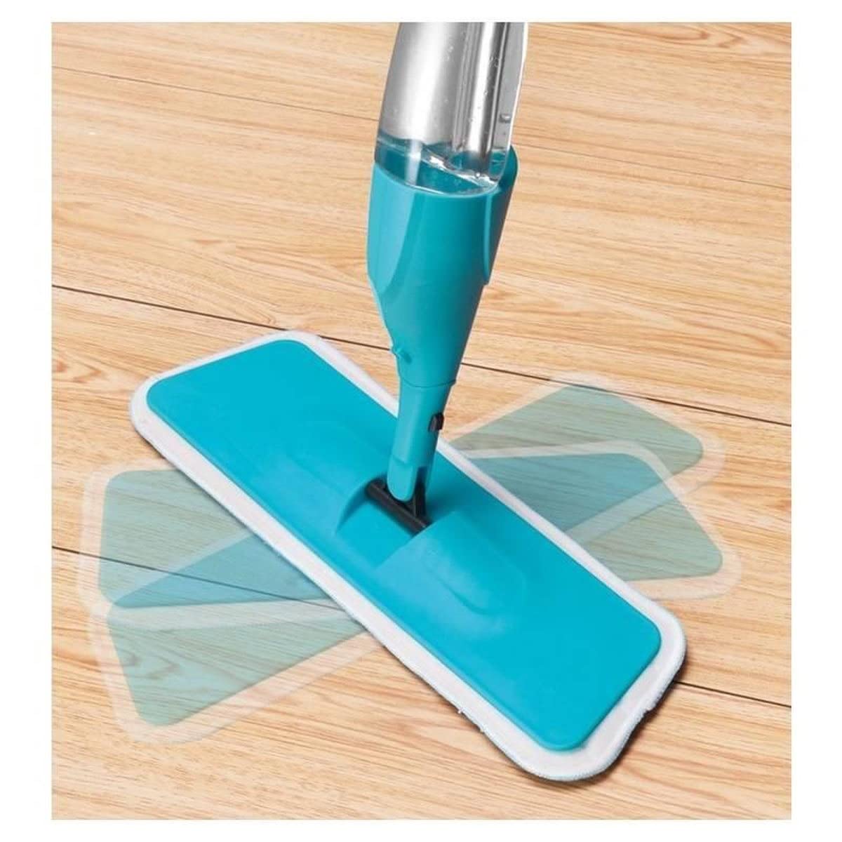 BENSON Mopa con pulverización y almohadilla de microfibra