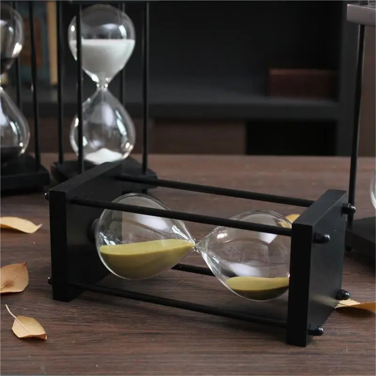 Reloj de Arena Creativo Estilo Retro para el hogar, Reloj de Mesa de Cocina.