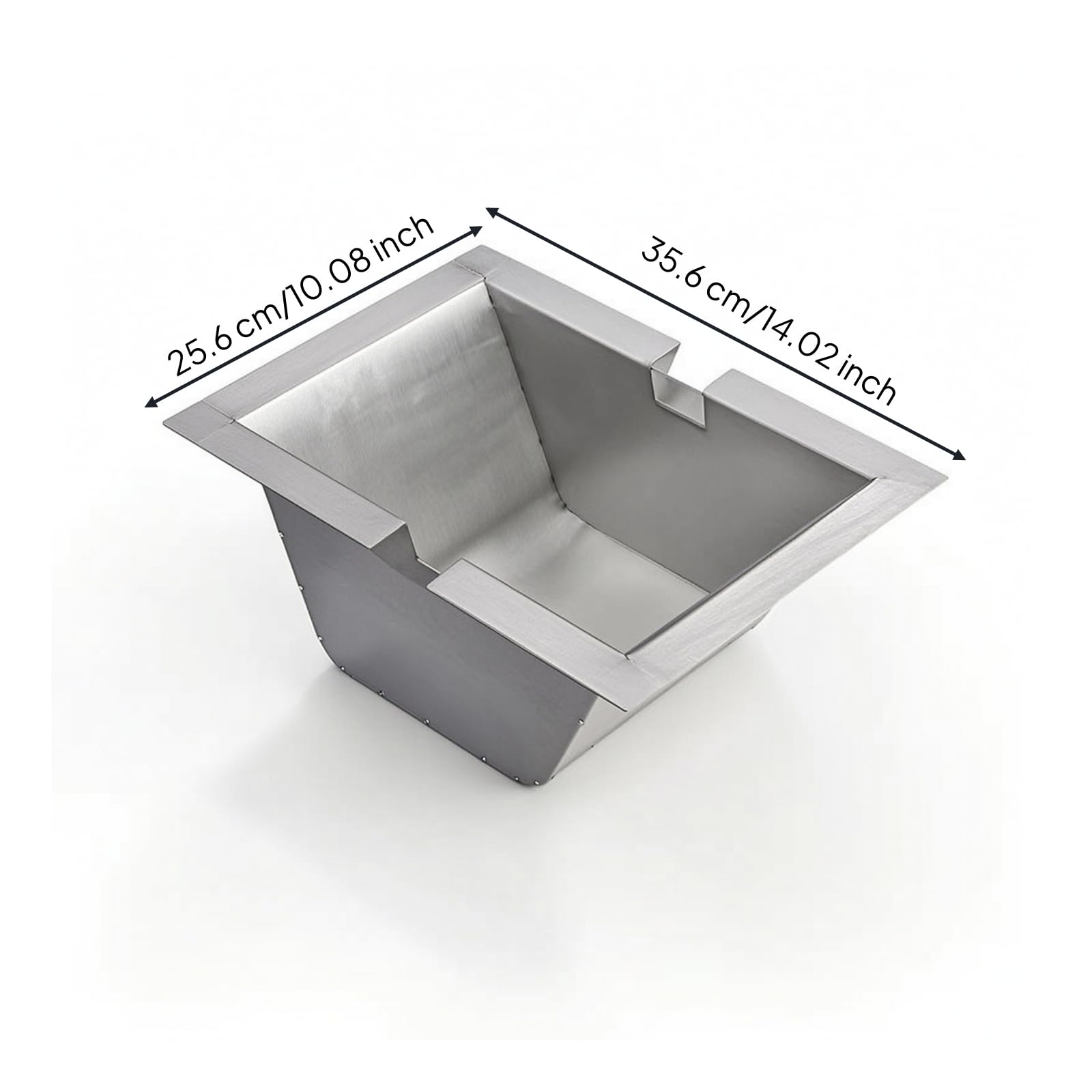 Porta Contanti Metallico in Acciaio Inox, style to 2