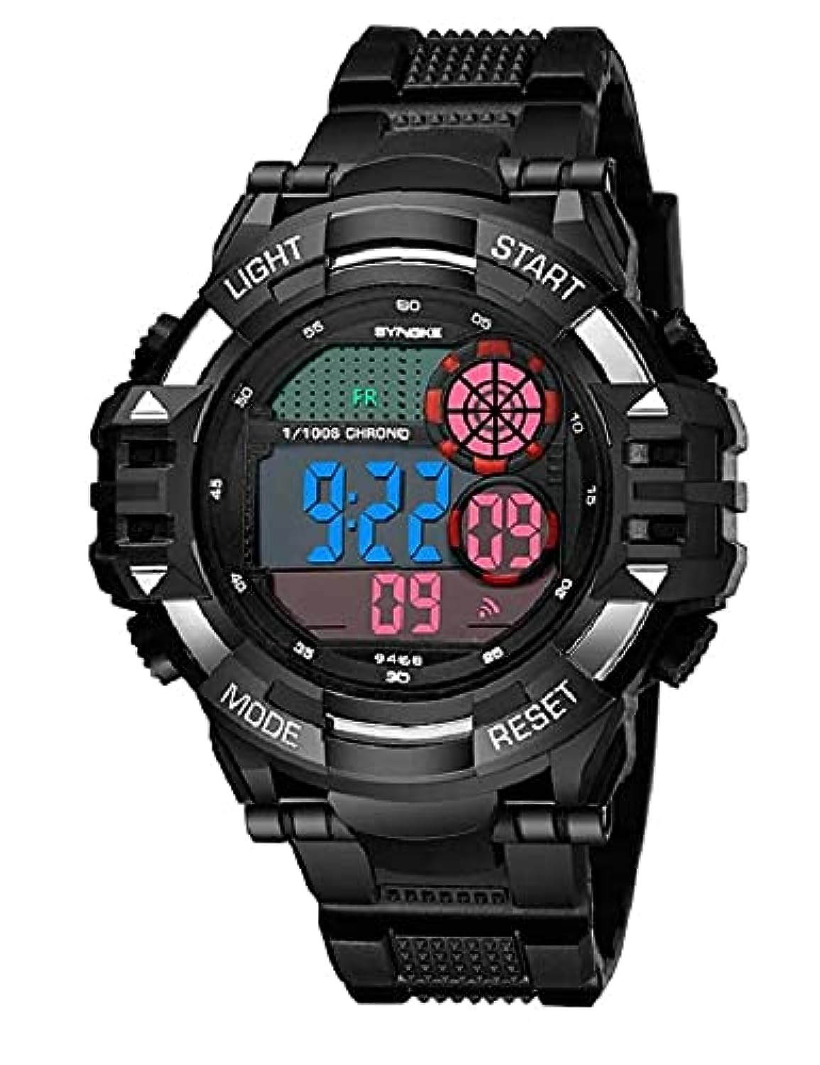 SYNOKE SY9468 Digital Sports Watch with labeled buttons