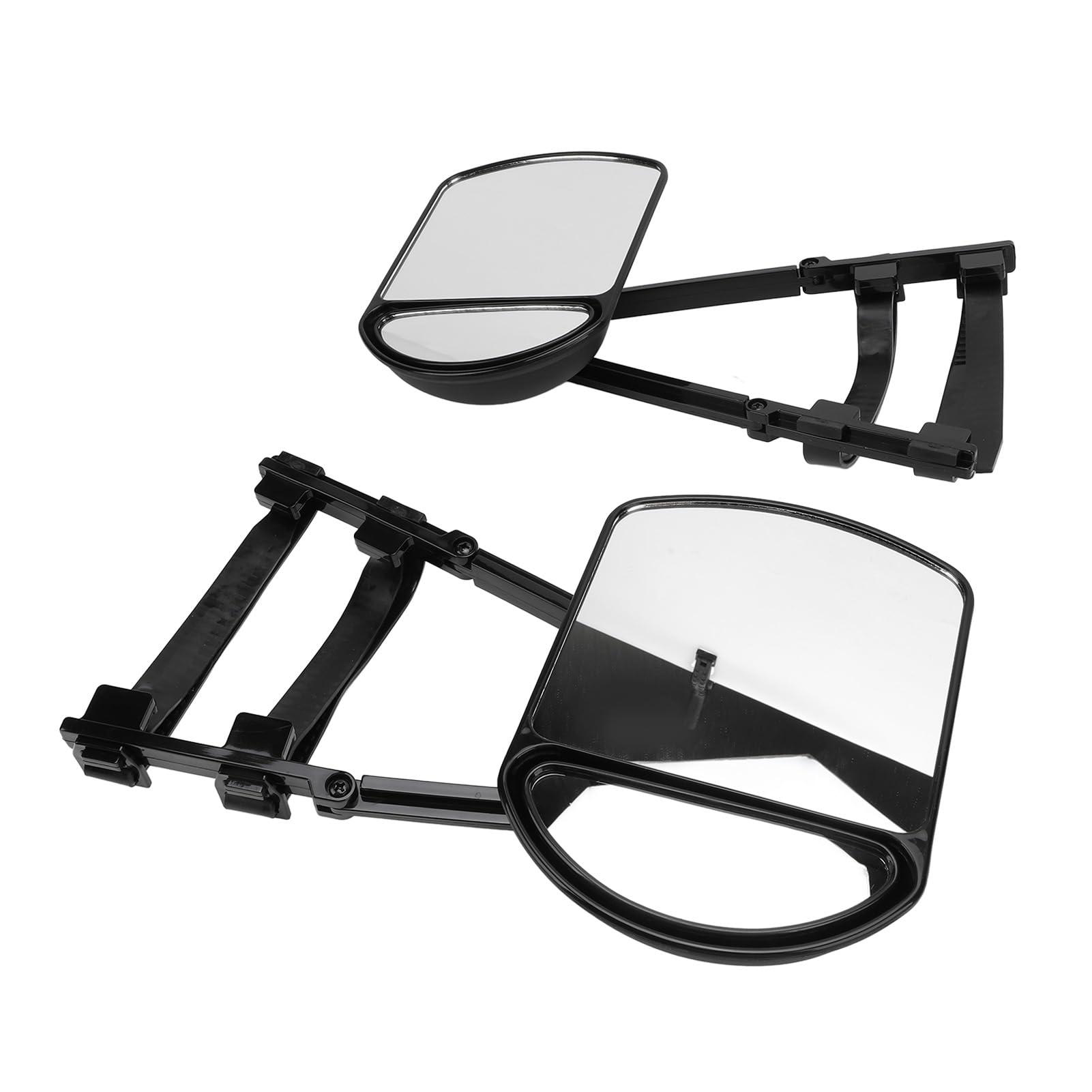 Keenso Lusterko Holownicze, ABS Clip On Przedłużka Lusterek 2 Szt. z 360