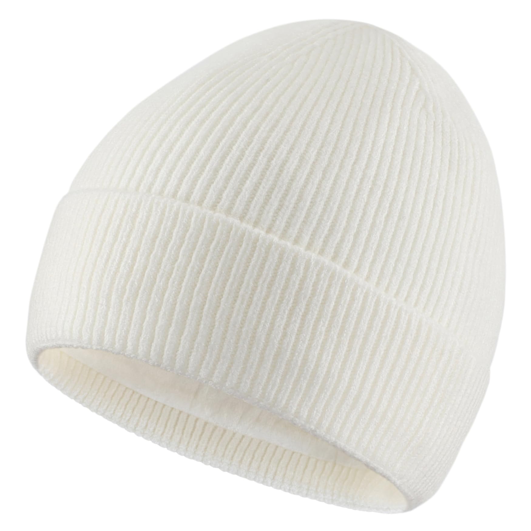 Connectyle Kids Beanie Hat Warm Winter Hats for Boys Girls Fleece Lined Knit Kids Hat for Ages 1-5