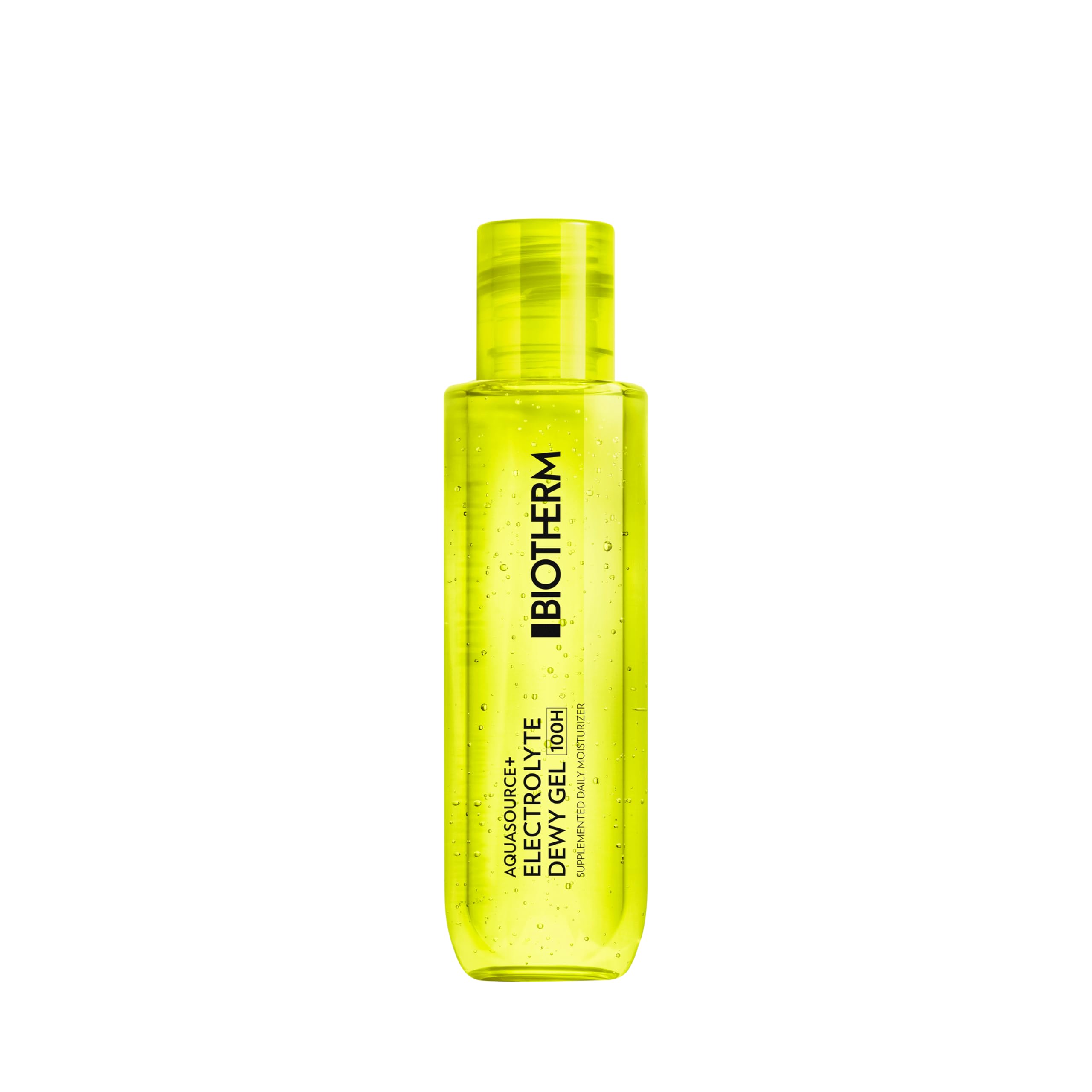 Biotherm Aquasource+ Electrolyte Dewy Gel 100H, glättende Gel-Feuchtigkeitspflege für intensive Hydratation und ein erfrischtes Hautbild, mit Elektrolyten, Hyalu B3 & Biotech Plankton, 100 ml