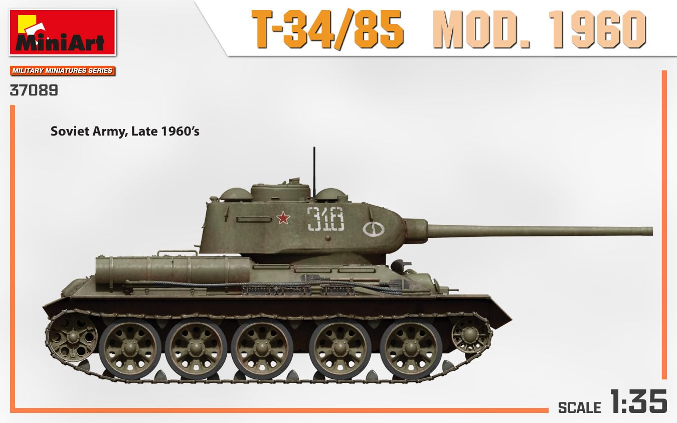 Amazon | ミニアート 1/35 北ベトナム軍 T-34/85 1960年製 プラモデル