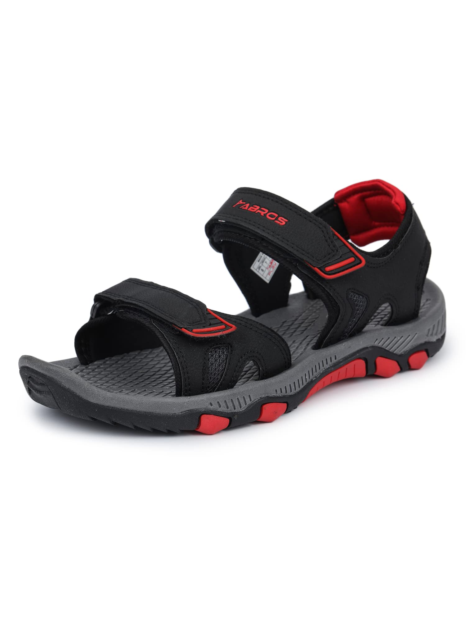 ABROS Mens ASLG0165 Sports Sandals -Black/Red-6UK (B0B5NKSWMB) Amazon Price History, Amazon Price Tracker