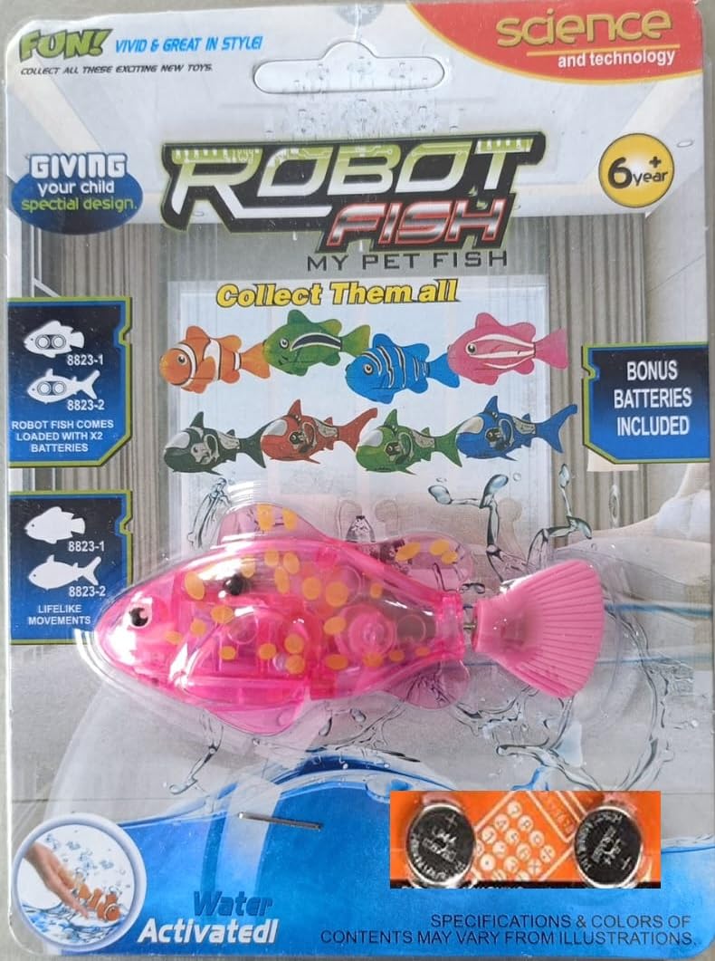 See full amazon price history chart for Interactive Robot Fish Toy, Activated Swimming in Water with LED Light Fish Toy (2 Pc) Interactive Robot Fish Toy, Activated Swimming in Water with LED Light Fish Toy (2 Pc) (B0DB57W313) Amazon Price History, Amazon Price Tracker