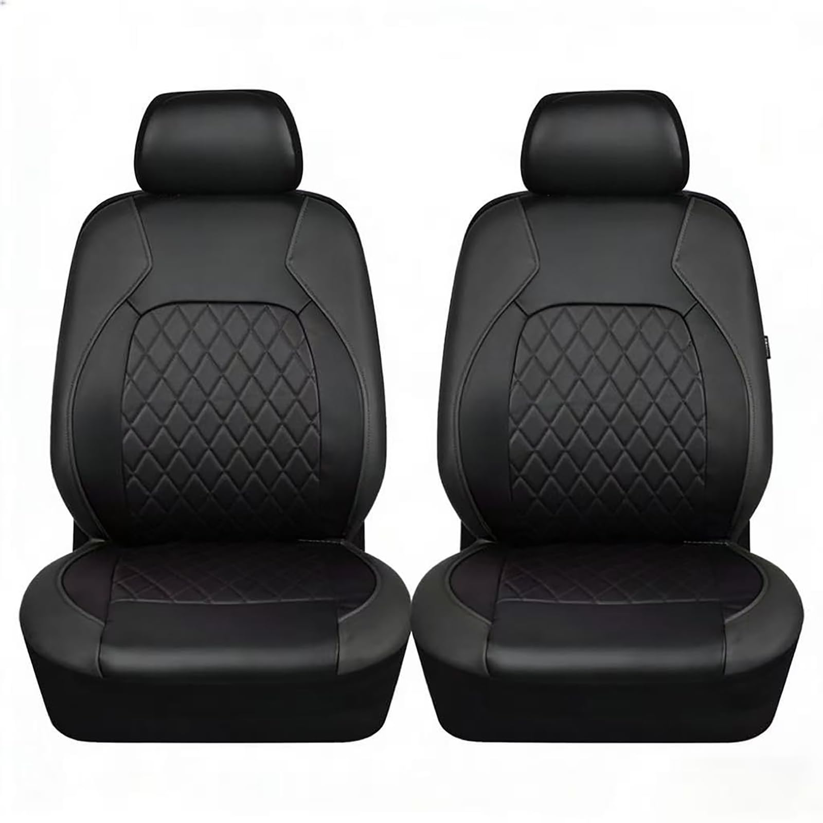 YCXEBLZWH 2 Front Car Seat Covers for Tesla Model 3/Y 2021-2024