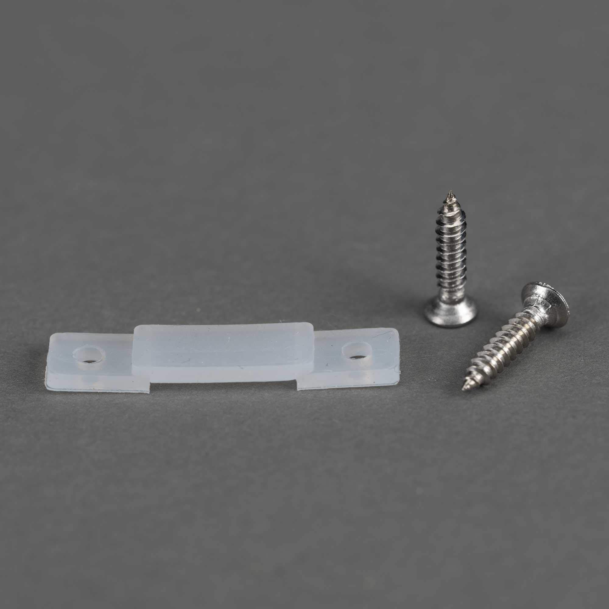 Hide-a-Lite LED Tape LED Tape mounting Clips/Screws for Straight Run Support