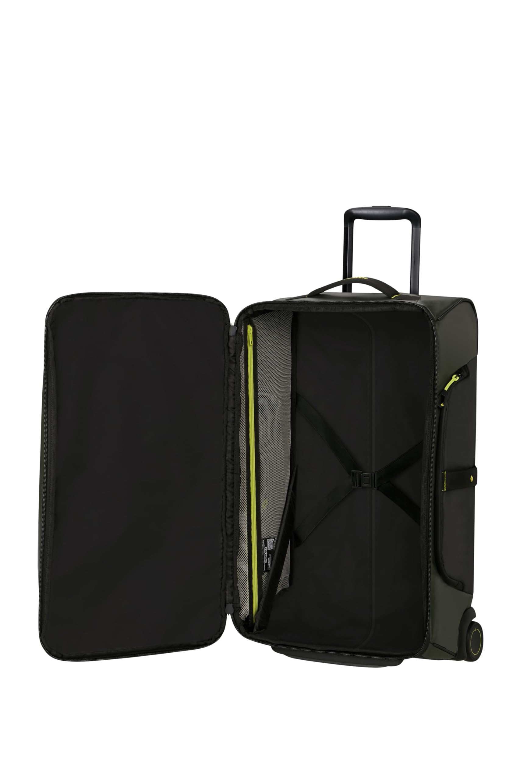 Samsonite Paradiver Light - Borsa da Viaggio con Ruote (67 cm), Medium, Idrorepellente, Leggera, 74.5 L, Verde Giungla (Jungle Green)
