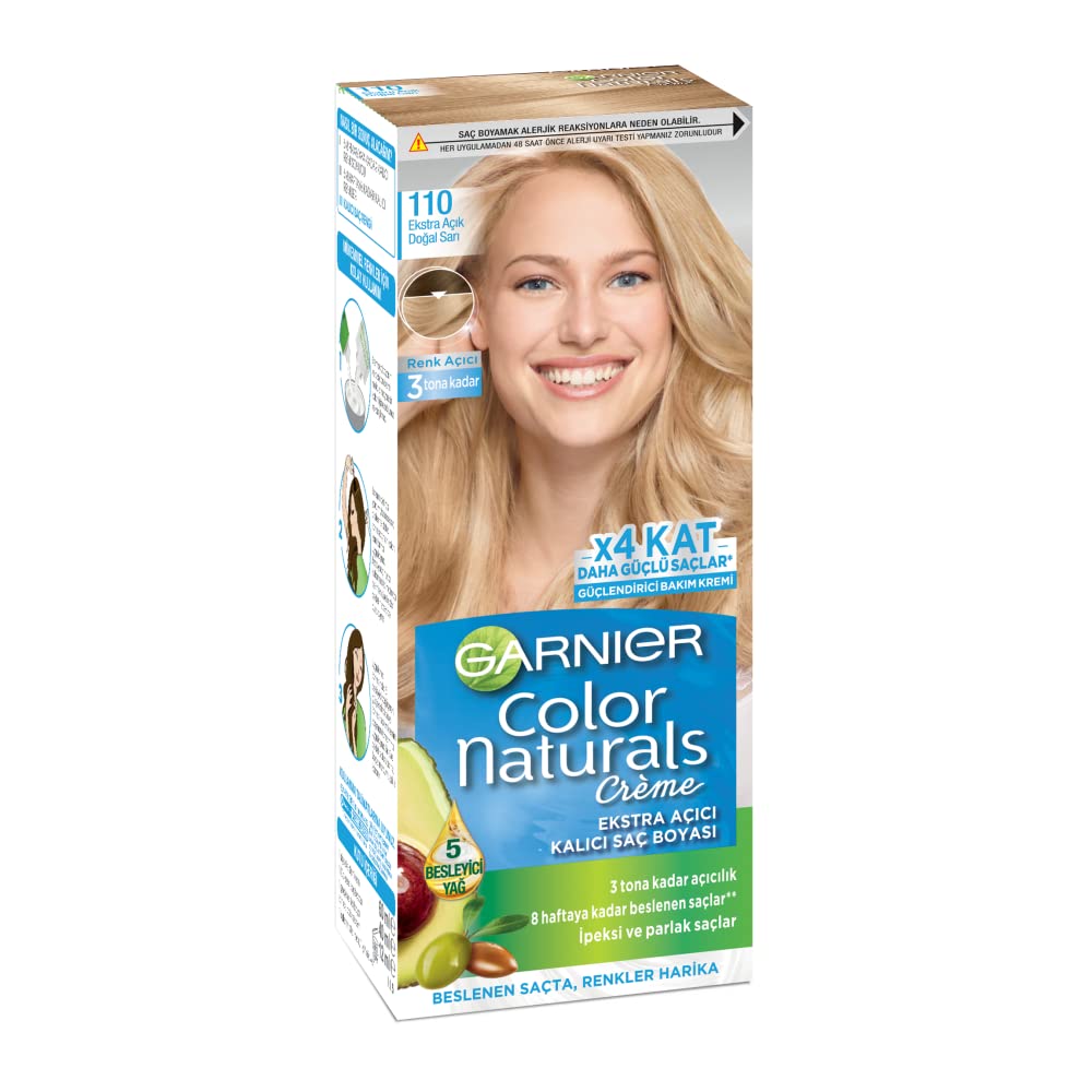 Garnier Color Naturals Saç Boyası 110 Doğal Sarı