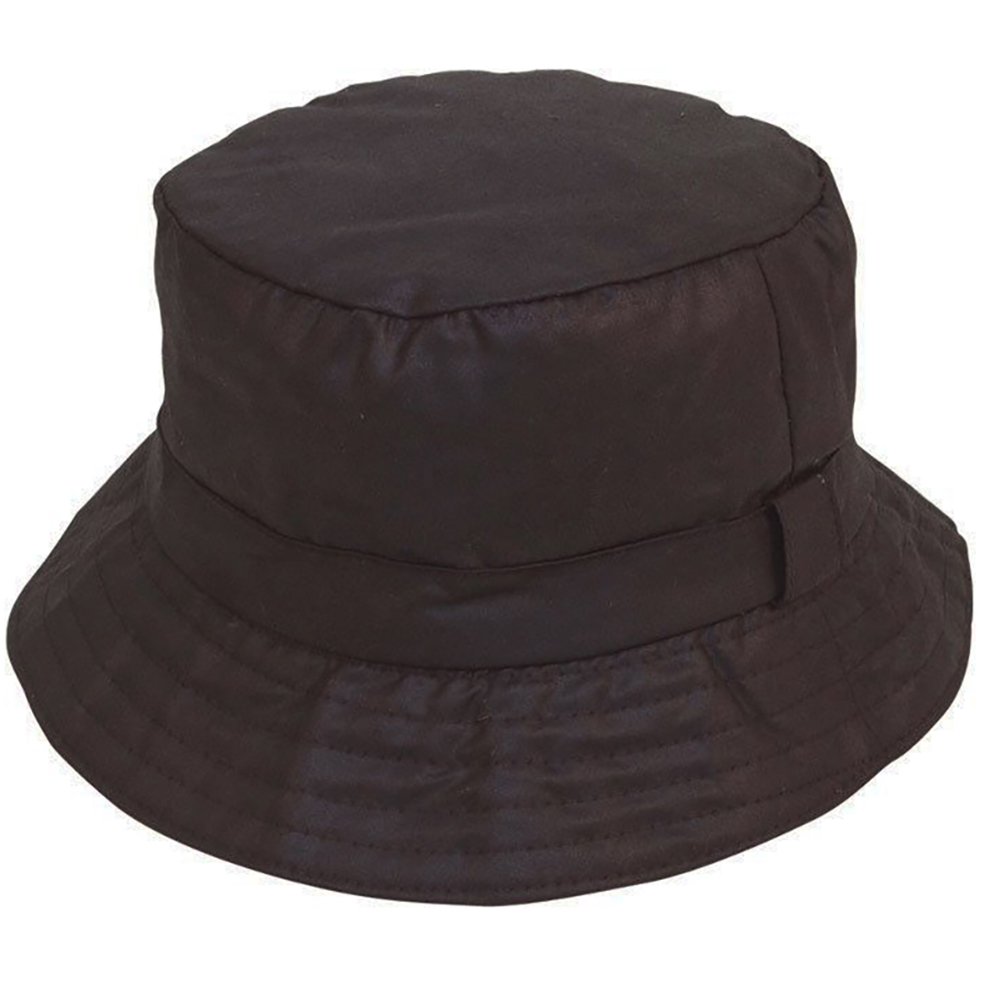 Jmc Trading Company Men's Black Wax Bush Hat